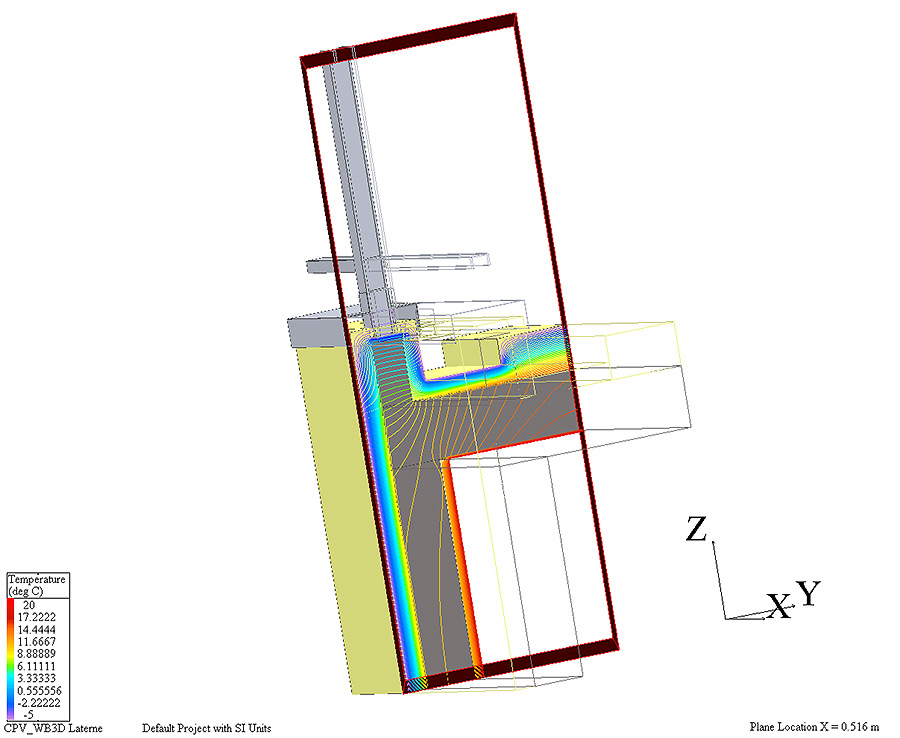 Wärmeschutz: dreidimensionale Wärmebrückenberechnung