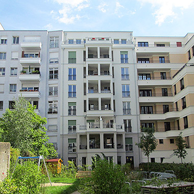 Neubau eines Mehrfamilienhauses in Berlin . Wärmeschutz, Schallschutz