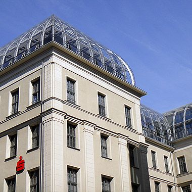 Sanierung Hauptverwaltung Deutscher Sparkassen- und Giroverband in Berlin . Gebäudesimulation