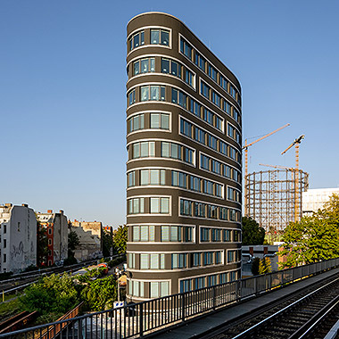 Neubau Verwaltungsgebäude EUREF-Campus Haus 1 /2 . Wärmeschutz, Schallschutz, Raumakustik