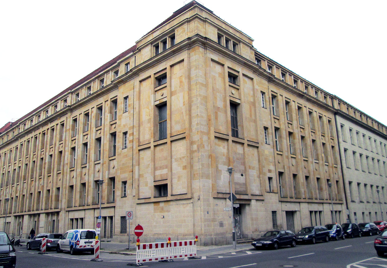 Gebäudeansicht Mauerstraße / Jägerstraße . Sanierung Bundesministerium für Gesundheit, Berlin Gebäudeansicht Mauerstraße / Jägerstraße . Sanierung Bundesministerium für Gesundheit, Berlin