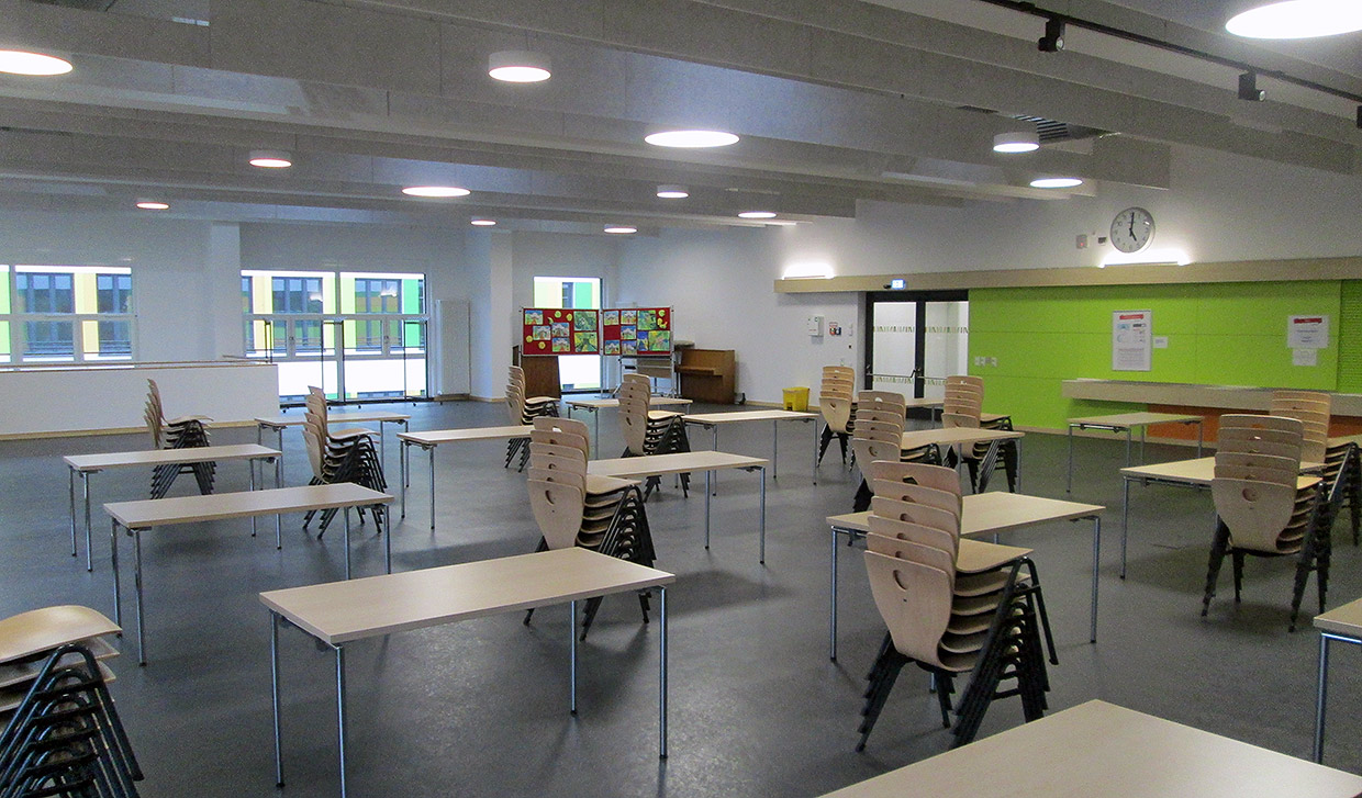 Klassenraum . Neubau Comenius Grundschule, Oranienburg