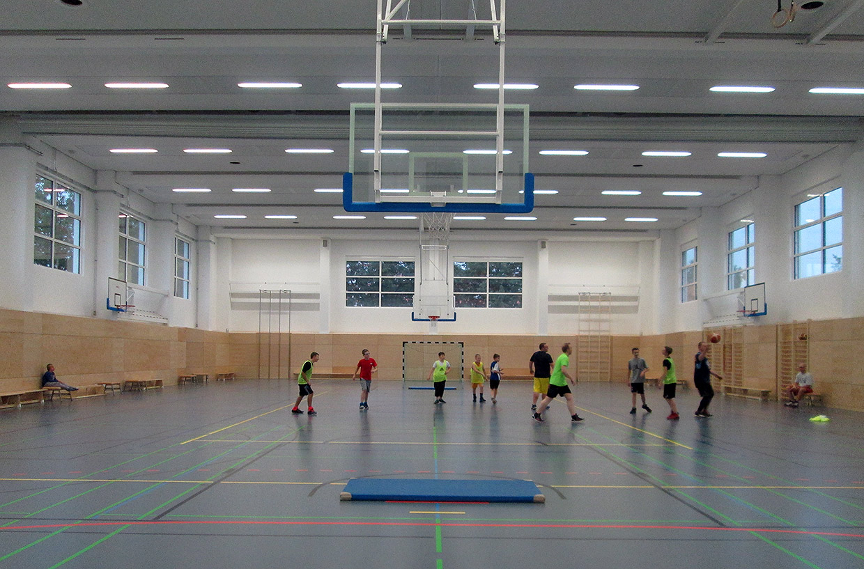 Sporthalle . Neubau Comenius Grundschule, Oranienburg Sporthalle . Neubau Comenius Grundschule, Oranienburg