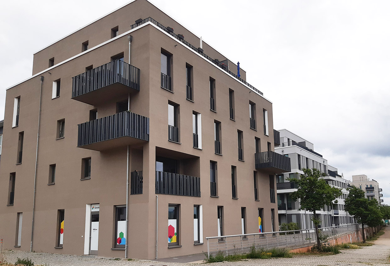 Wohngebäude im Neubaugebiet, weitere Ansichten . Neubau Wasserstadt Oberhavel, Berlin-Spandau Wohngebäude im Neubaugebiet, weitere Ansichten . Neubau Wasserstadt Oberhavel, Berlin-Spandau