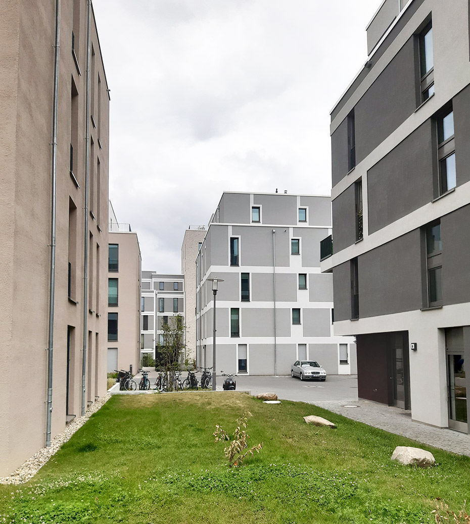 Ansicht Gebäudevarianten, Freiraumflächen . Neubau Wasserstadt Oberhavel, Berlin-Spandau Ansicht Gebäudevarianten, Freiraumflächen . Neubau Wasserstadt Oberhavel, Berlin-Spandau