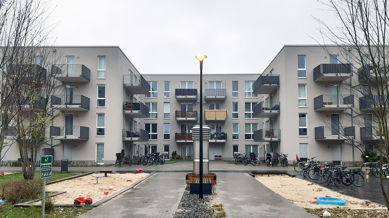 weitere Ansicht Innenhof . Neubau Wohnanlage Schmohlgärten, Berlin weitere Ansicht Innenhof . Neubau Wohnanlage Schmohlgärten, Berlin